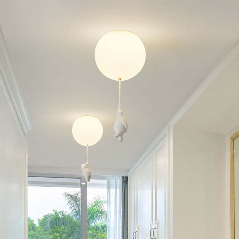 Seron Bear Balloon Ceiling /Pendant Light-Neutral Decor
