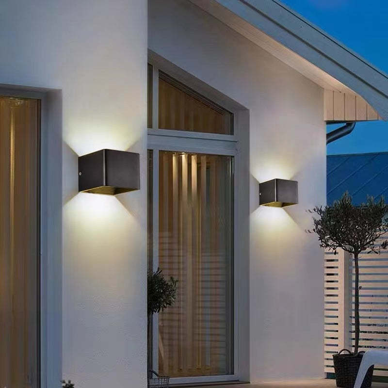 Nexu Modern Adjustable Square Outdoor Wall Lamp LED