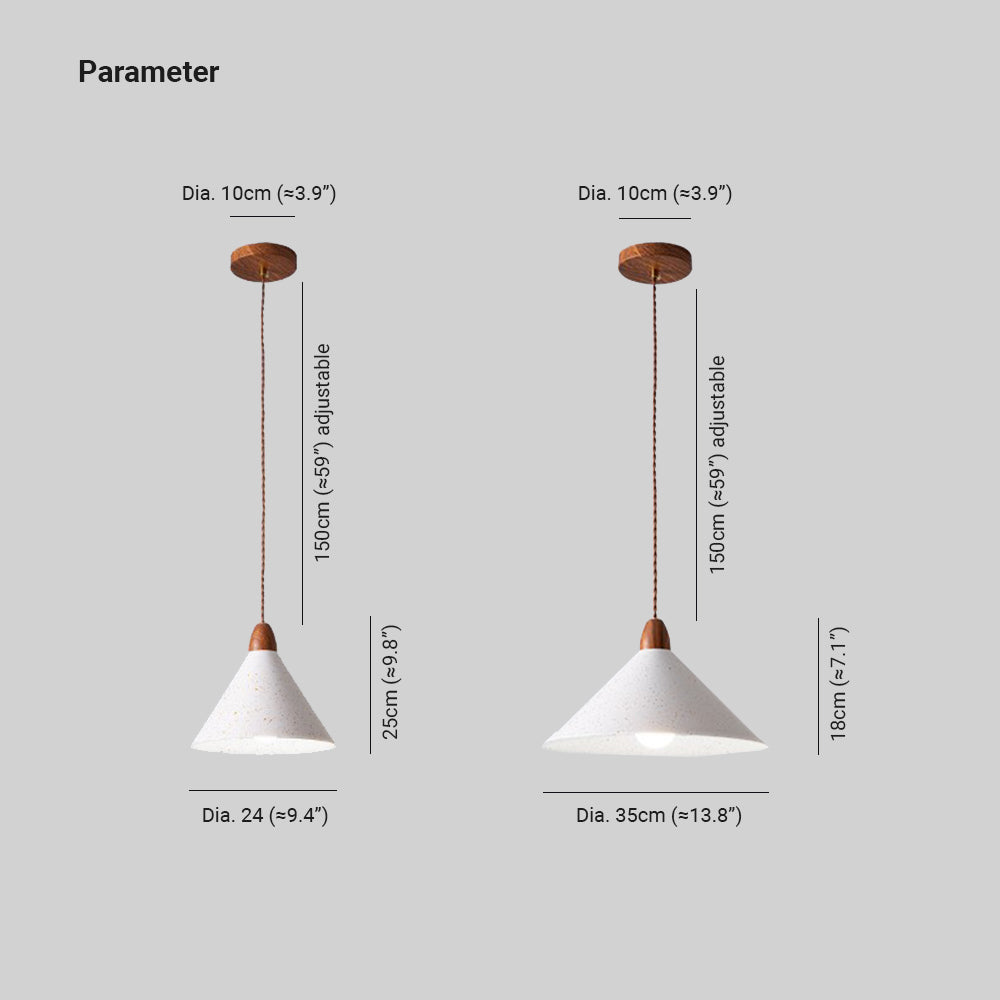 Seturum Modern Creative LED Pendant Light White Bedroom Dining Room