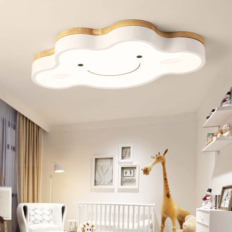 Jidopar Creative Art Cloud LED Ceiling Light for Kids Room