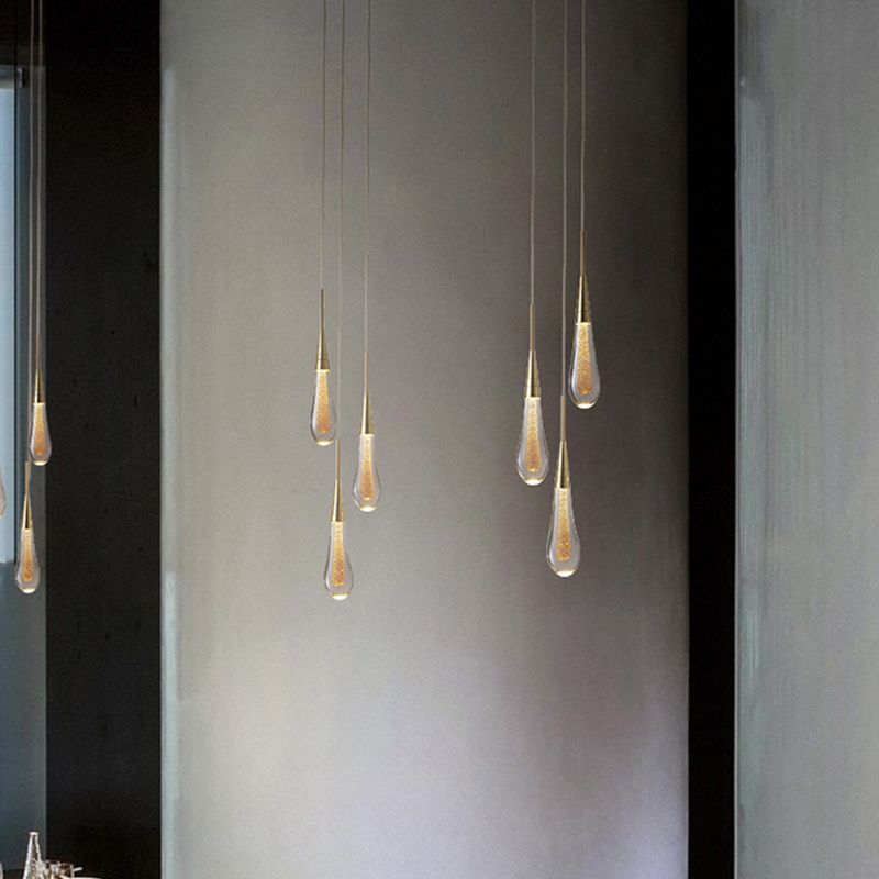 Orlith Pendant Light Gold Crystal-Neutral Decor