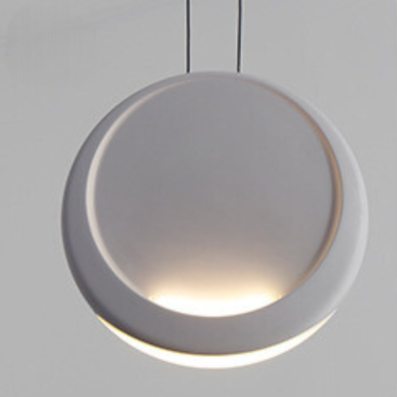 Gatusas Modern Pendant Light, Metal, Black/White/Green/Gray