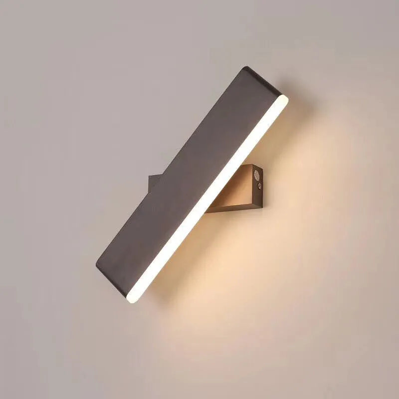 Lirel Rectangular Rotatable Wall Lamp-Neutral Decor
