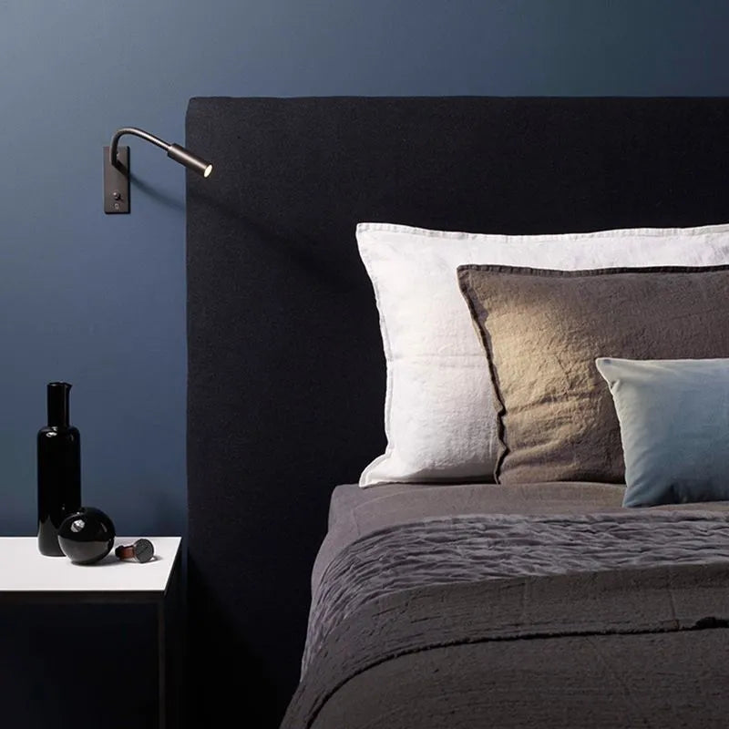 Ray Wall Lamp Minimalist Reading Adjustable Spotlight-Neutral Decor