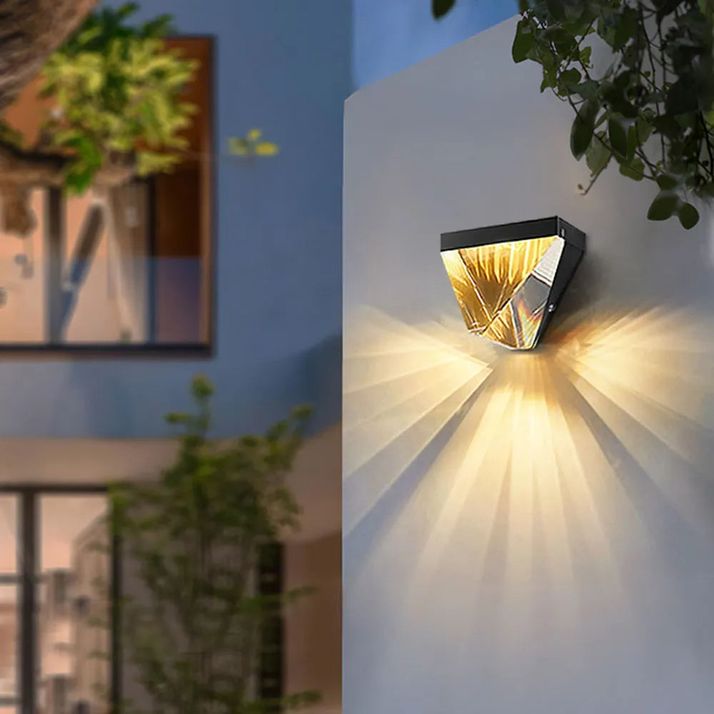 Norevia Wall Lamp Waterproof Diamond /Crystal Outdoor-Neutral Decor