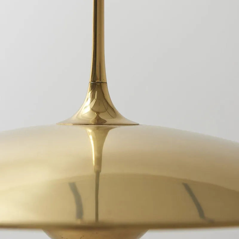 Kiren Minimalist Pendant Light, Gold-Neutral Decor