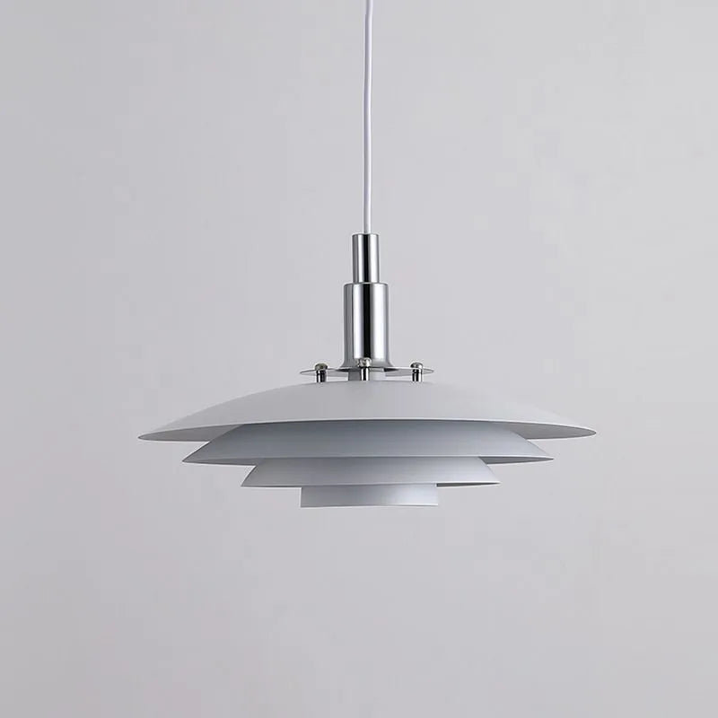 Milora Pendant Light Contemporary Minimalist Frisbee-Neutral Decor