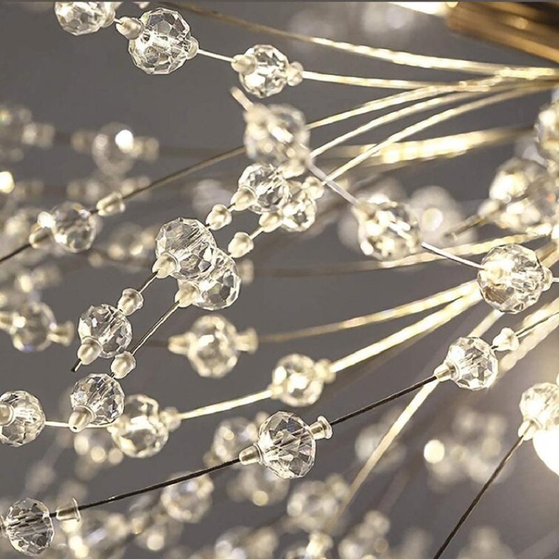 Lirex Vintage Pendant Light Dandelion firework-Neutral Decor