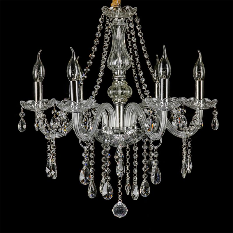 Depaner Luxury Candlestick Clear Crystal Chandelier