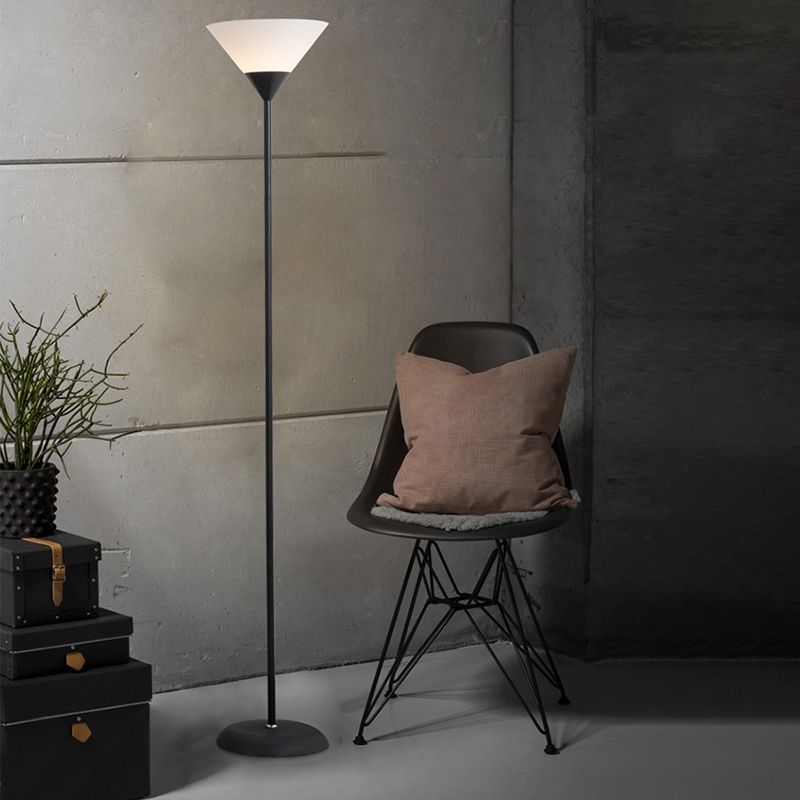 Zatenim Modern Cup Floor Lamp, Multi Colors, Metal/