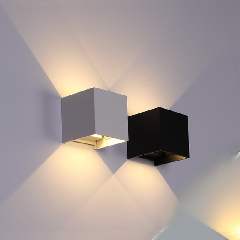 Nexu Modern Adjustable Square Outdoor Wall Lamp LED