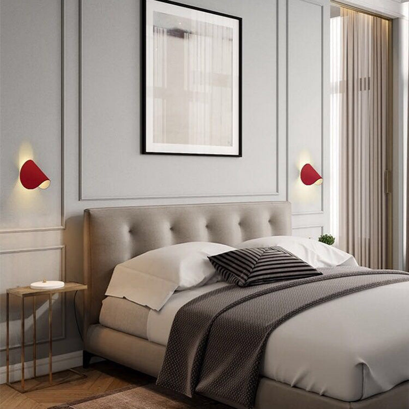 Kio LED Wall Reading Lamp 360° Rotatable, Bedside & Living Room-Neutral Decor