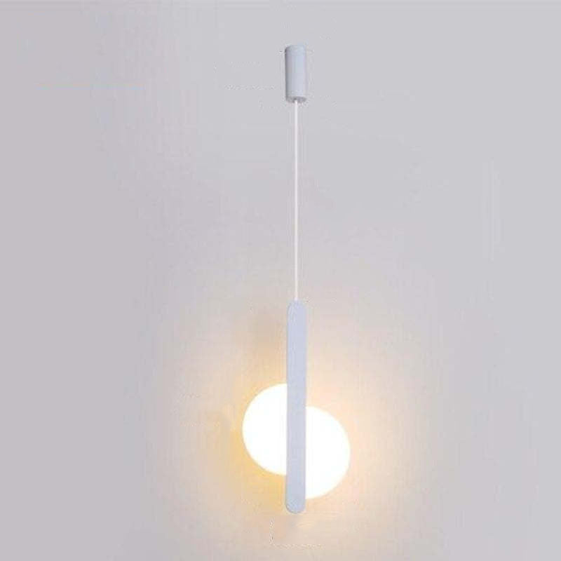 Kori Modern LED Pendant Light Black/White Living Room-Neutral Decor