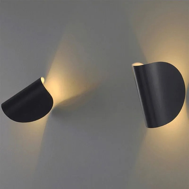 Kio LED Wall Reading Lamp 360° Rotatable, Bedside & Living Room-Neutral Decor