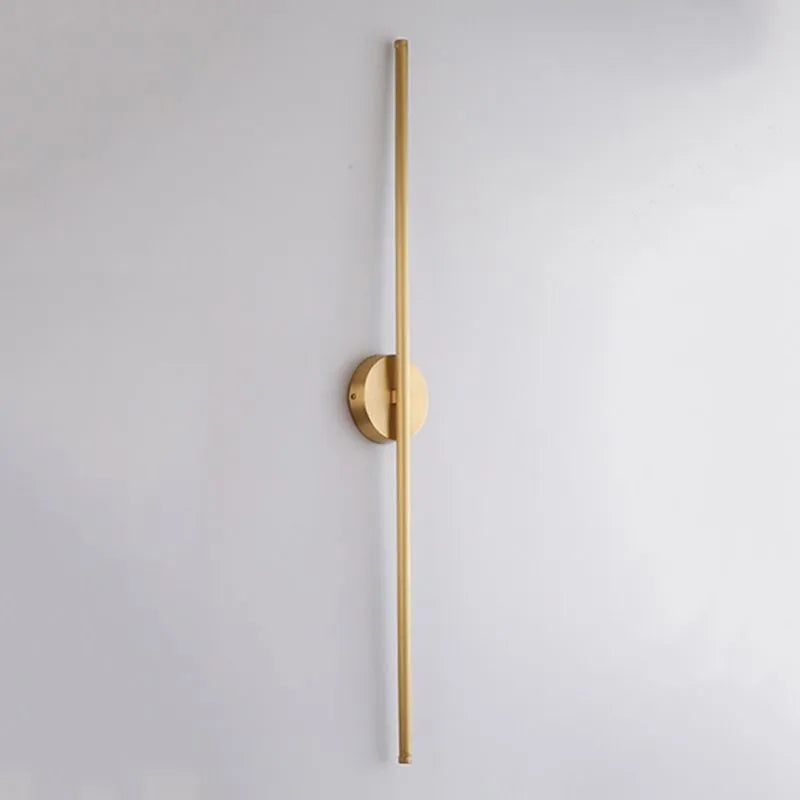 Dorina Wall Lamp Modern Linear &Silica Gel Gold-Neutral Decor