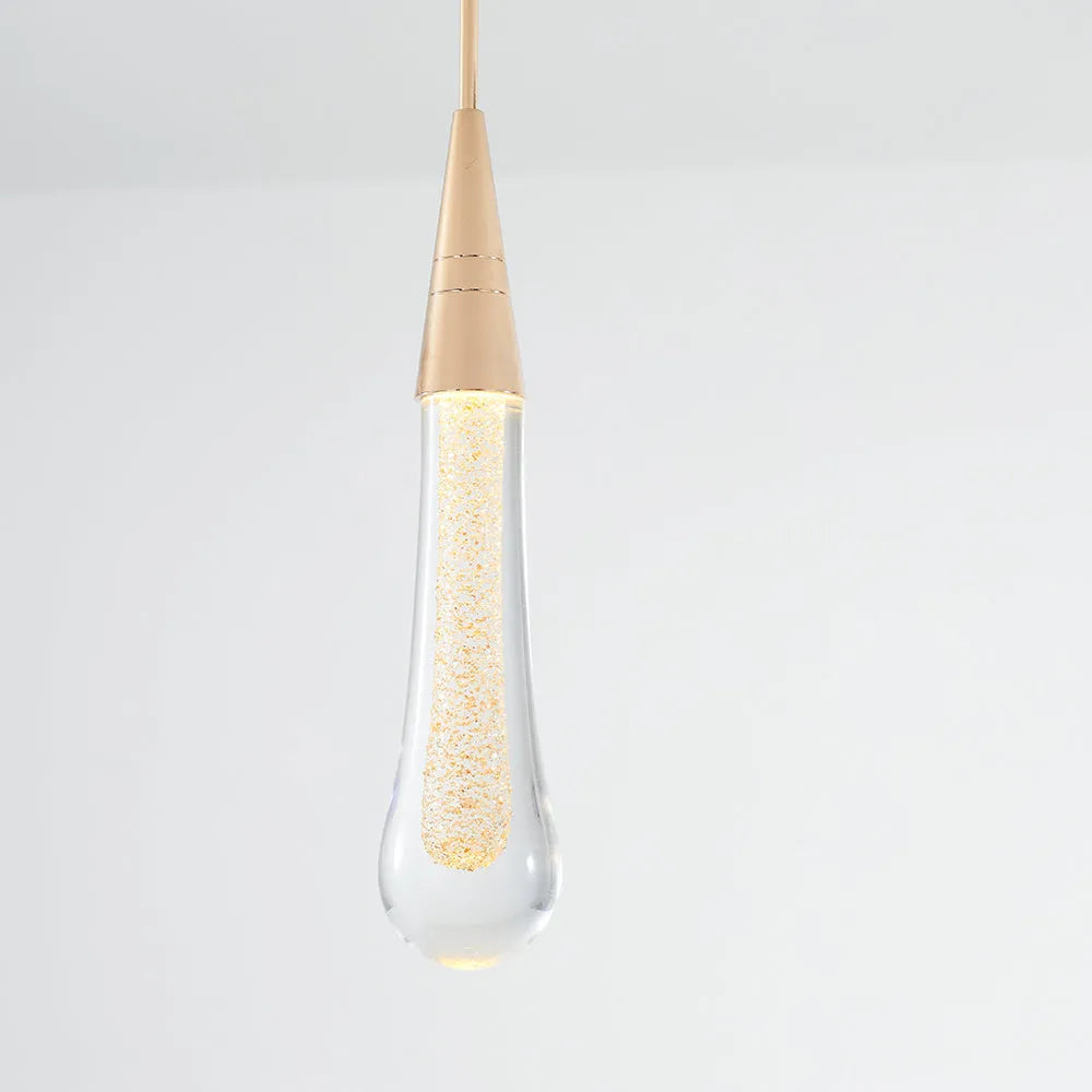 Orlith Pendant Light Gold Crystal-Neutral Decor