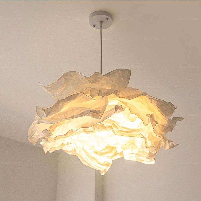Jakimisa Pendant Light Wabi-sabi Cloud Paper