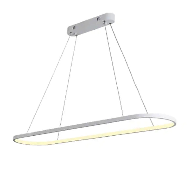 Avenor Minimalist Oval Interior Hanging Pendant Light-Neutral Decor