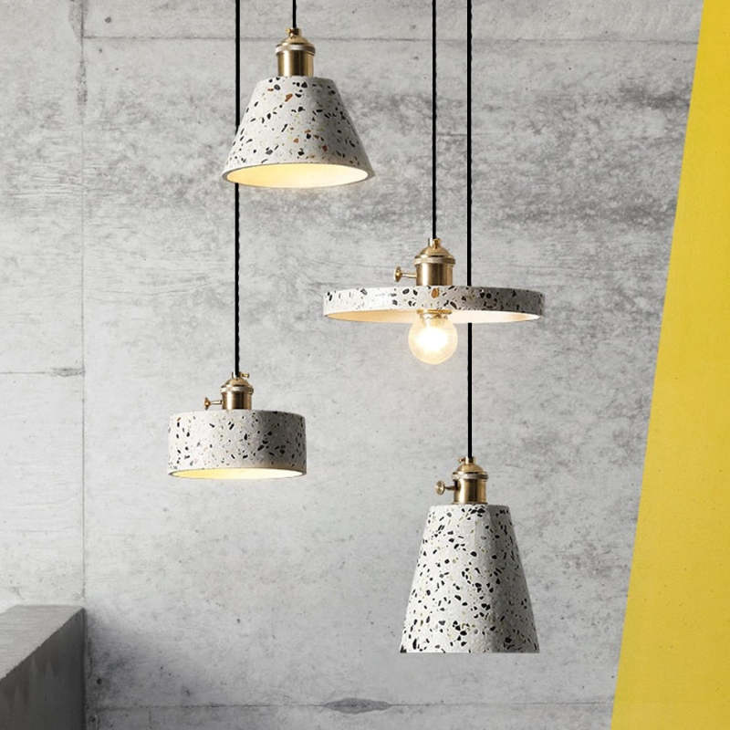 Hodiden Modern Stone Pendant Light, 5 Style