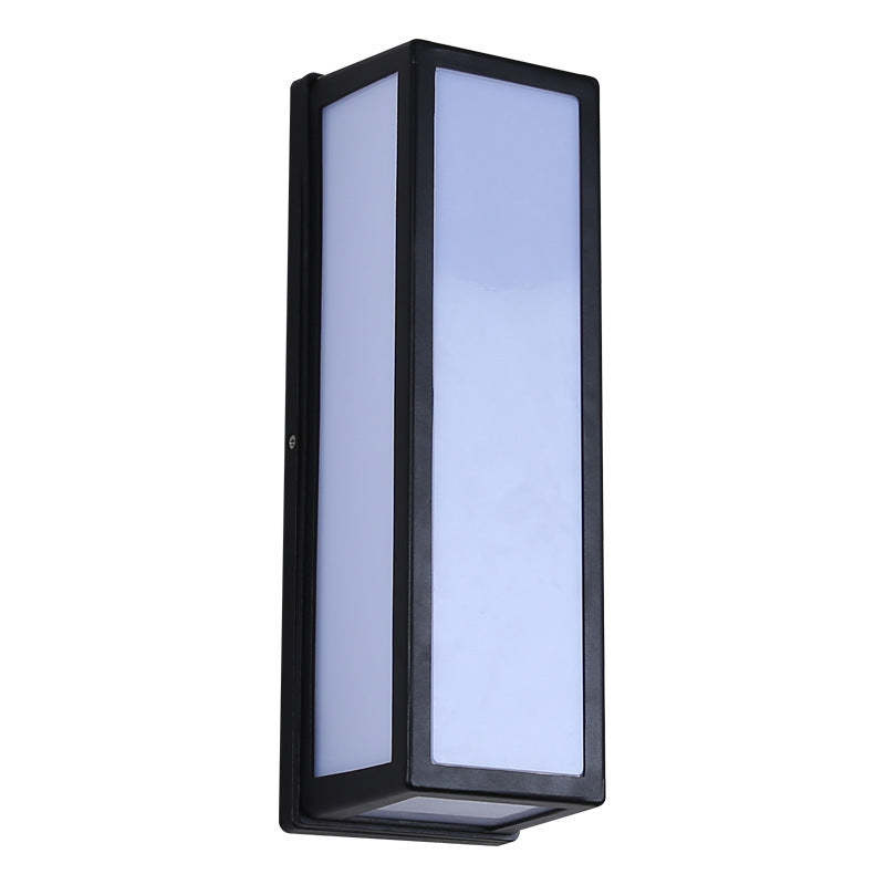 Noven Wall Lamp Modern Waterproof Cross Outdoor Black-Neutral Decor