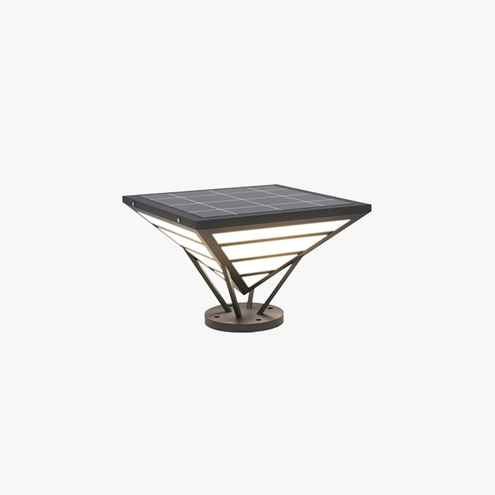 Vonugis Modern Diamond Metal Outdoor Landscape Pathway Light