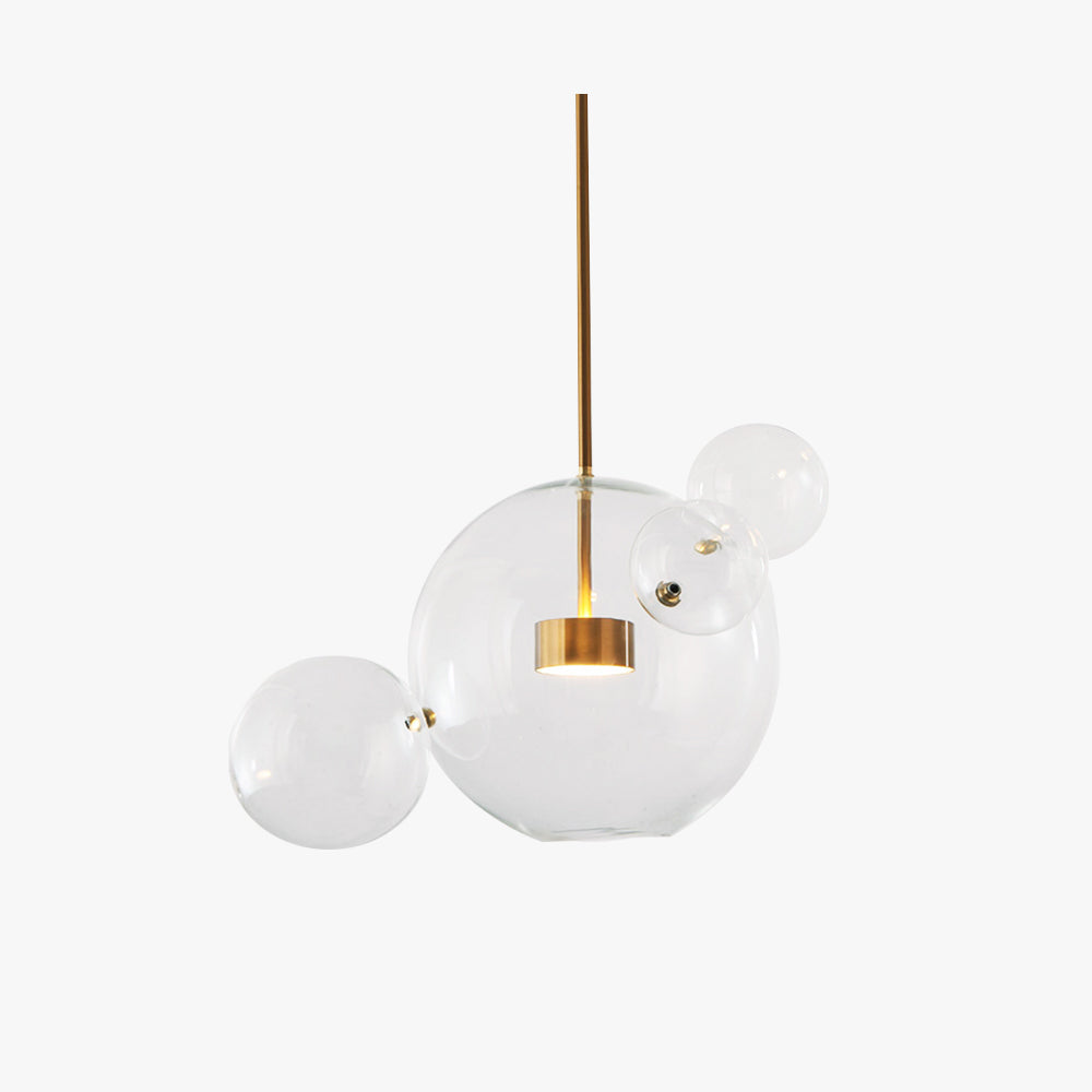 Tigitus Modern Bubble Cluster Pendant Light Gold
