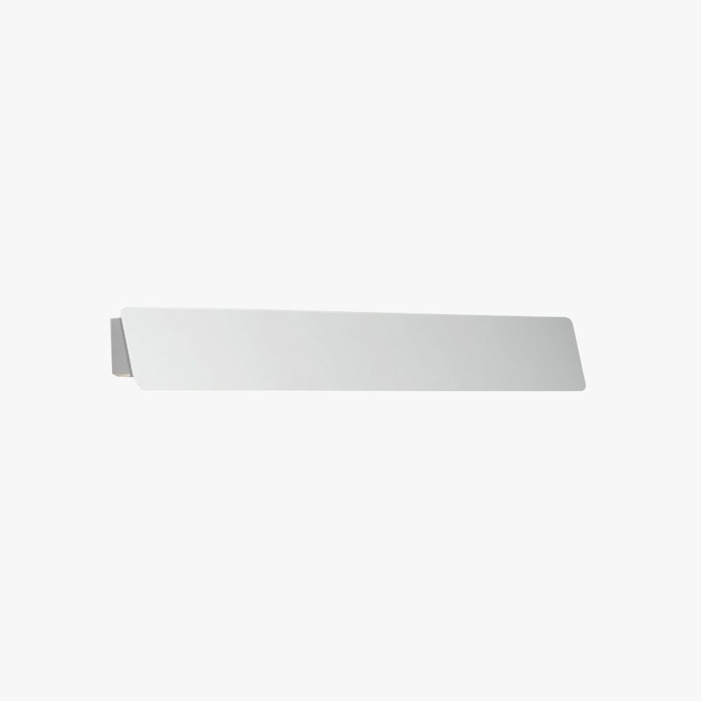 Mubetas Industrial Linear Metal Outdoor Wall Lamp, Black/White
