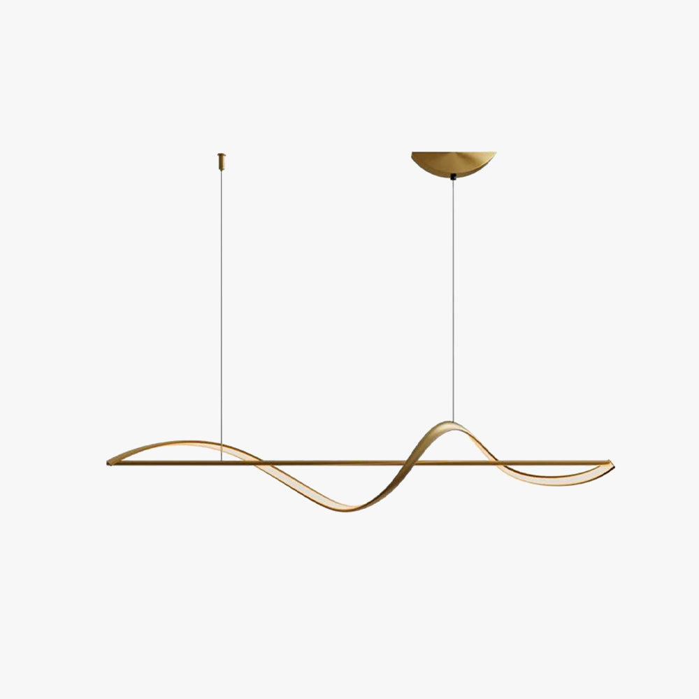 Arelia Pendant Light Wave Minimalist-Neutral Decor