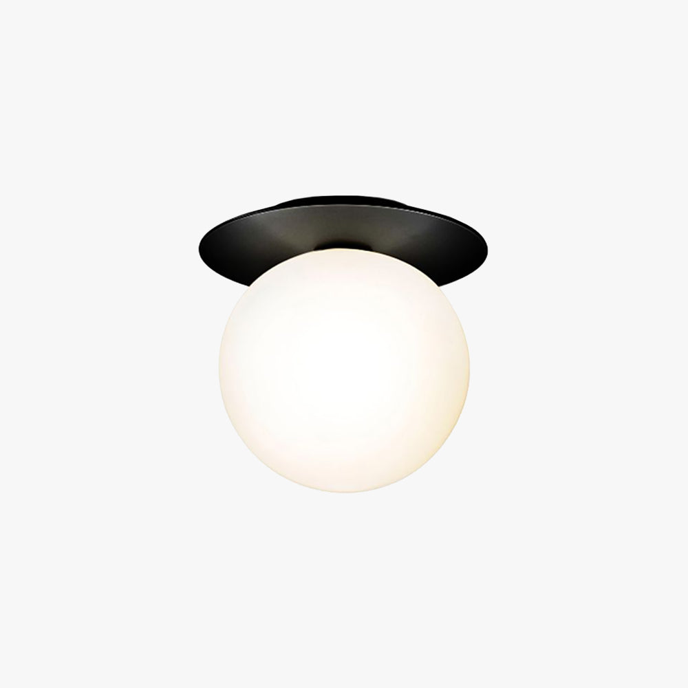 Arvion Wall Lamp Chic Sphere Glass-Neutral Decor