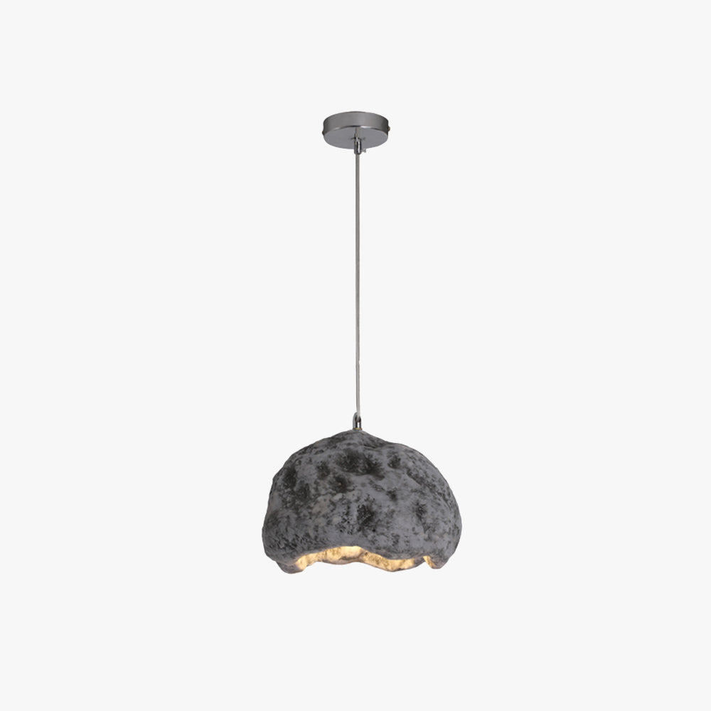 Vamurot Wabi Sabi Irregular Shape Resin Pendant Light, 3 Color