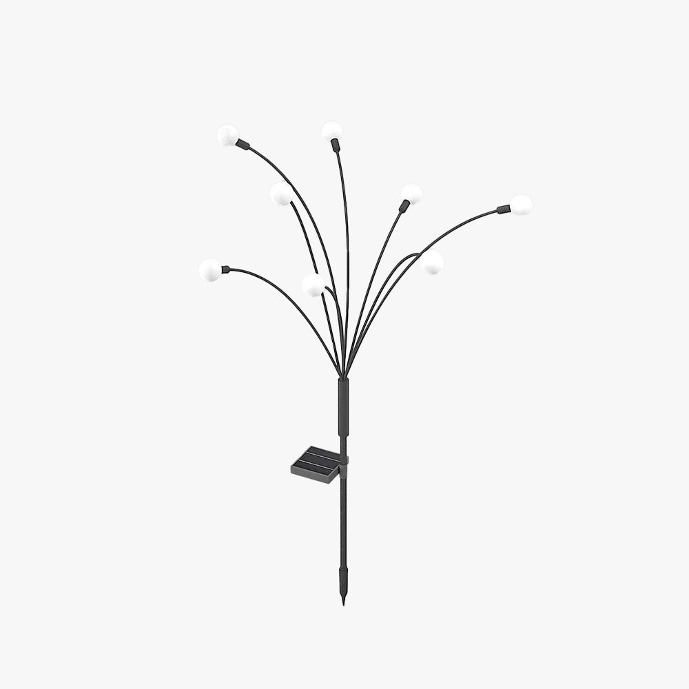 Rigebik Modern Metal Firefly Multi Lamp holder Outdoor Decoration Post Light