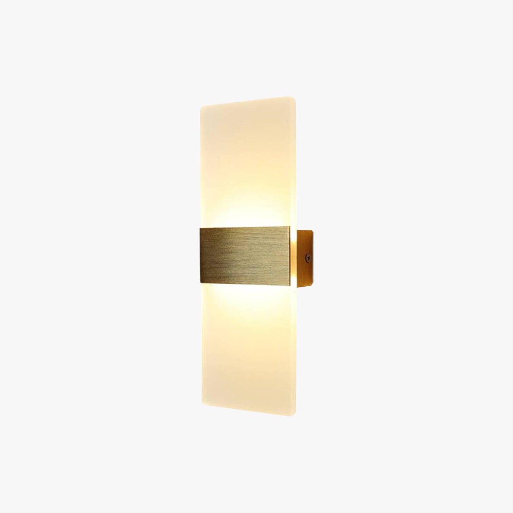 Jokekim Rectangular Wall Lamp, 3 Colour