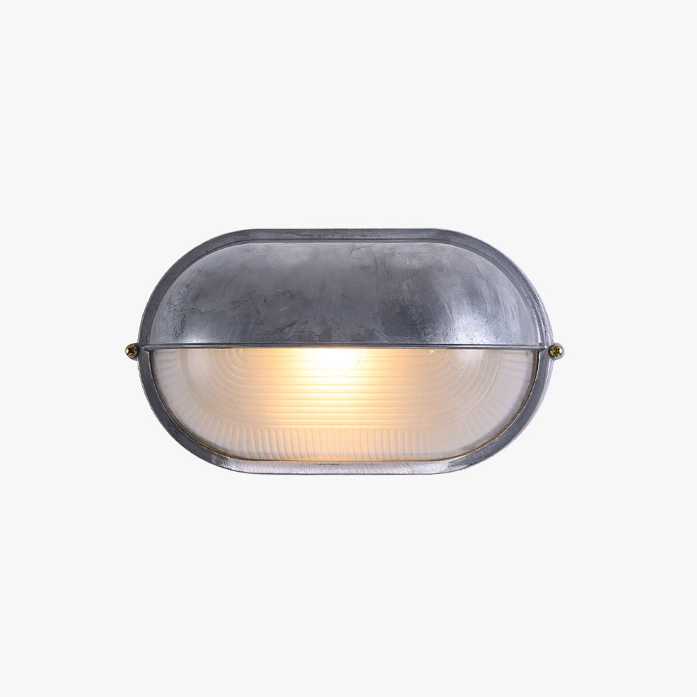 Lovutil Modern Round/Ellipse Outdoor Waterproof Wall Lamp. 2 Colors