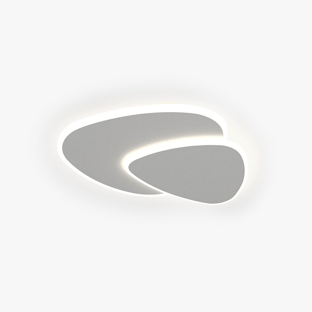 Corvian Ceiling Light White Geometric LED-Neutral Decor