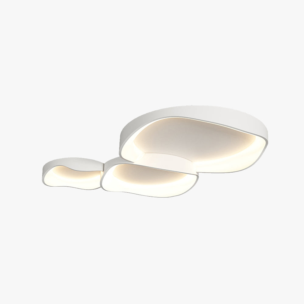 Rimopel Modern Wave Flush Mount Ceiling Light