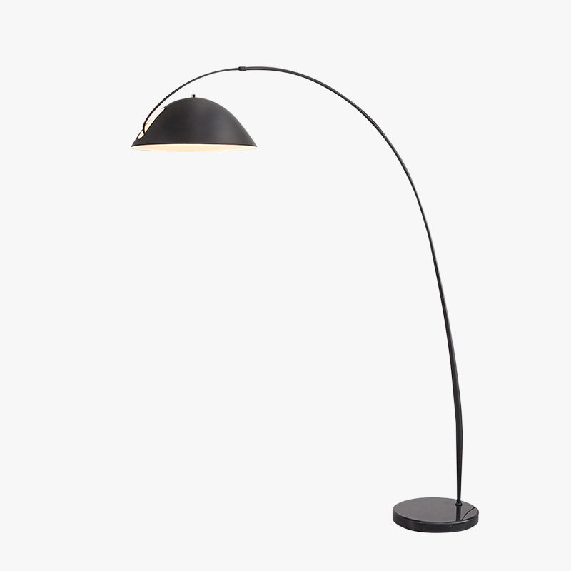 Gomedas Modrn Fishing Rod Metal Floor Lamp, Black