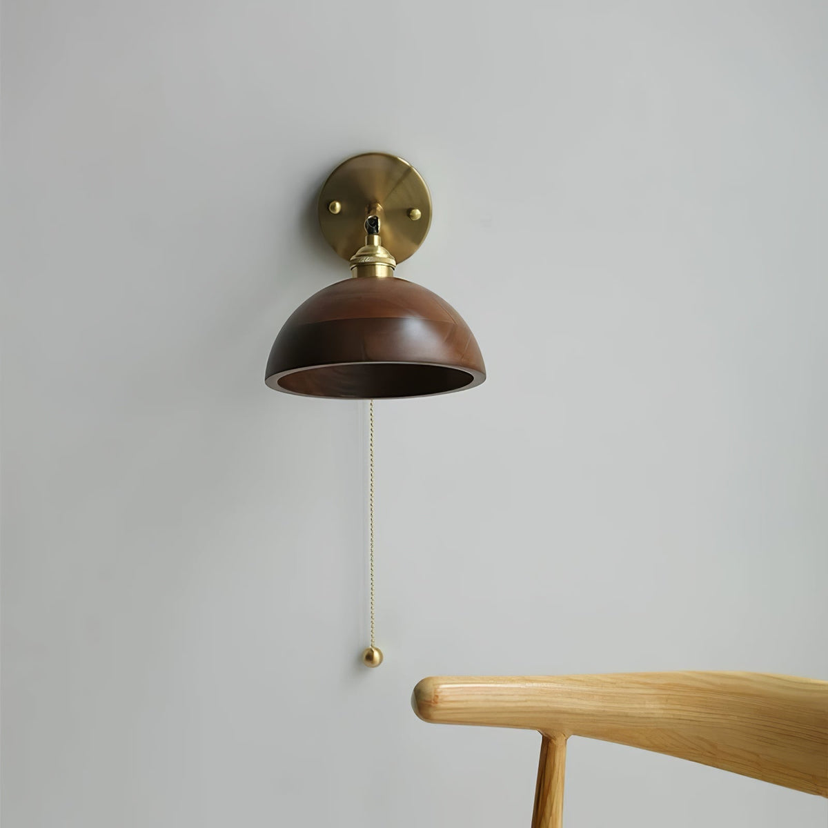 Kusekam Vintage Pull Chain Switch Wall Lamp