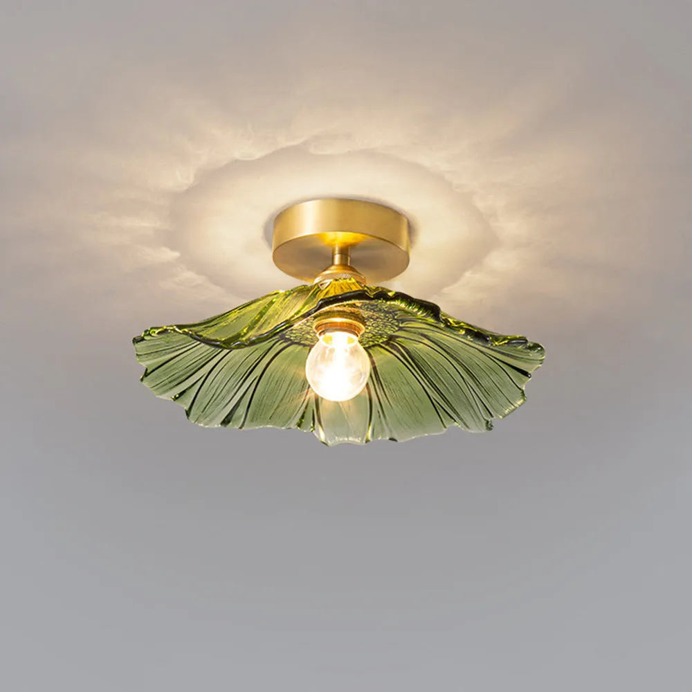 Lavor Flower Glass Ceiling/Pendant Light-Neutral Decor