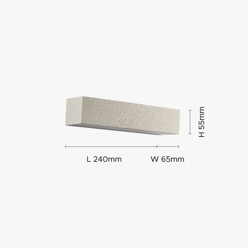 Davel LED Outdoor Wall Lamp, Black & White-Neutral Decor