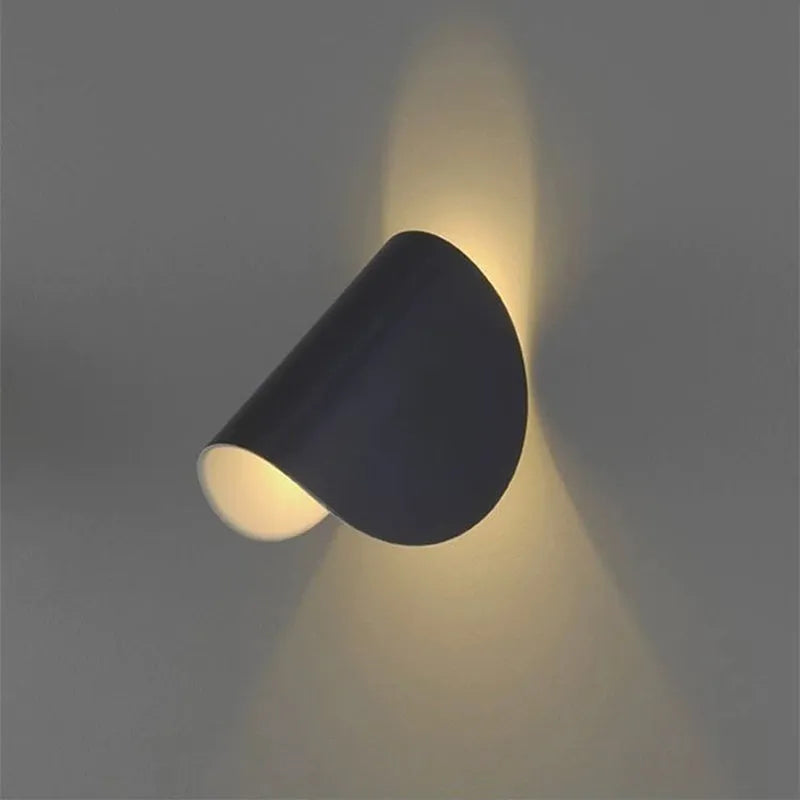 Kio LED Wall Reading Lamp 360° Rotatable, Bedside & Living Room-Neutral Decor