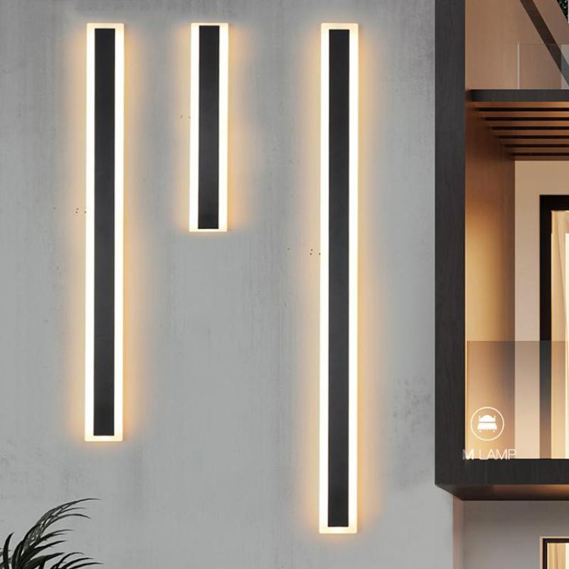 Virex Linear Outdoor Wall Lamp-Neutral Decor