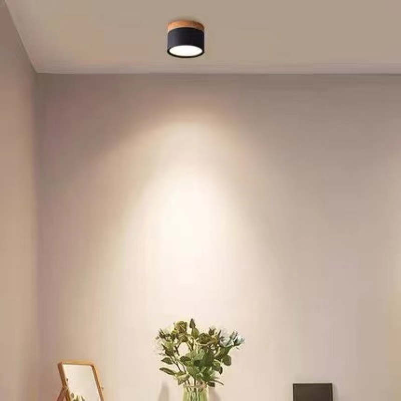Luxin Cylindrical Flush Mount Ceiling Light-Neutral Decor