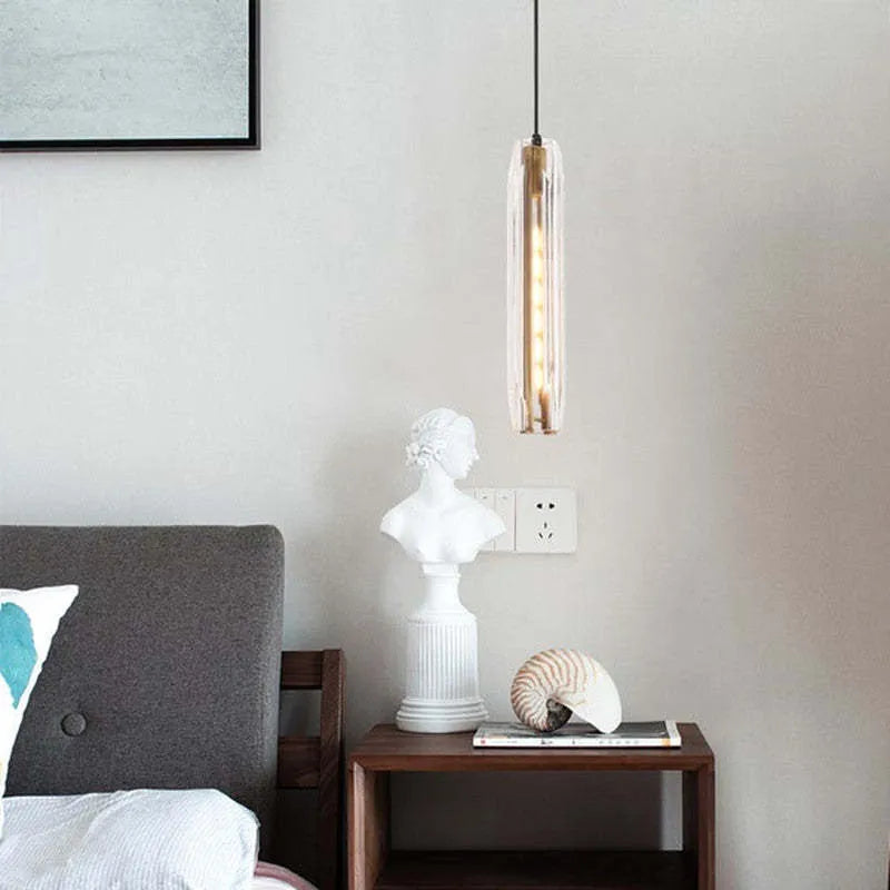 Orinex Brass Designer Glass Pendant Lamp Smoky-Neutral Decor