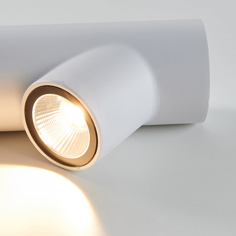 Bukorir Modern Waterproof Outdoor Wall Lighting, White & Black