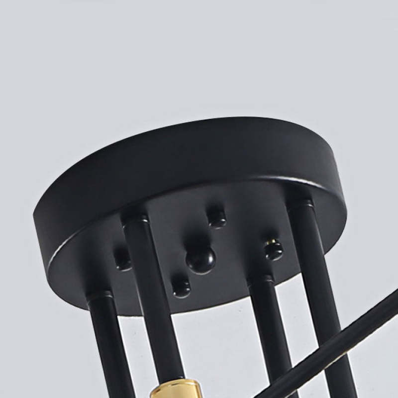Bori Retro Satellite Shape Ceiling Light-Neutral Decor