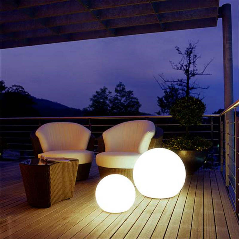 Vio Outdoor Unique Waterproof RGB Floor Lamp-Neutral Decor