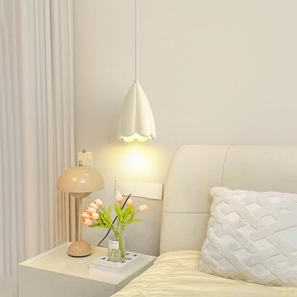 Bikamemo Modern LED Pendant Light Resin Living Room