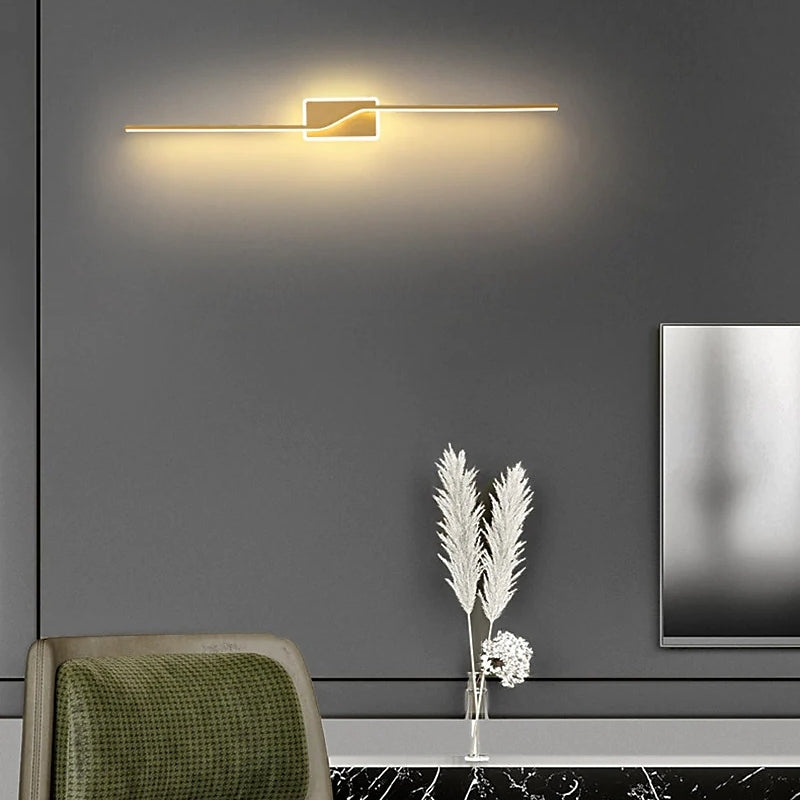 Doraq Modern Minimalist Wall Lamp for Bedroom & Living Room-Neutral Decor