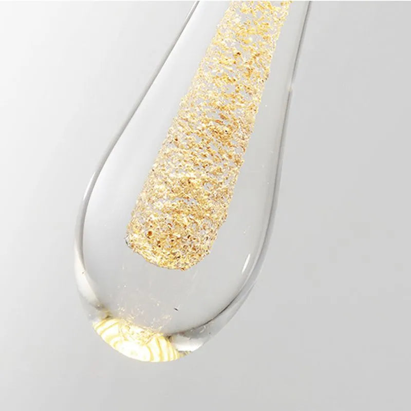 Orlith Pendant Light Gold Crystal-Neutral Decor
