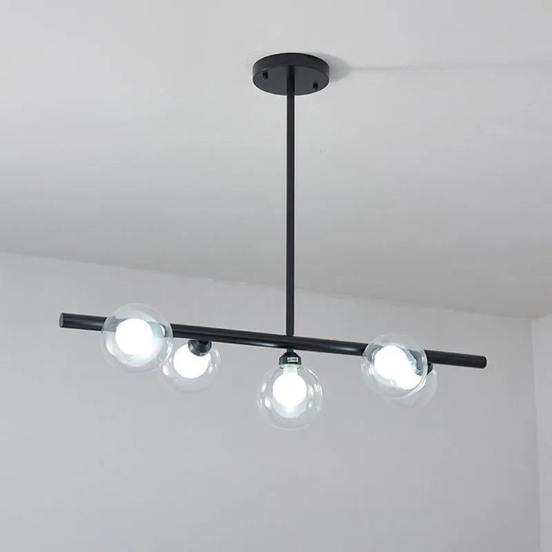 Lumirel Pendant Light Linear Bubble Glass-Neutral Decor